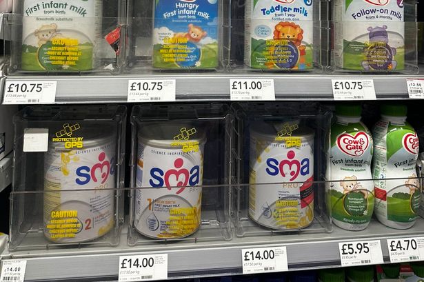 Co-op puts baby formula in locked cases – sparking fury from shoppers