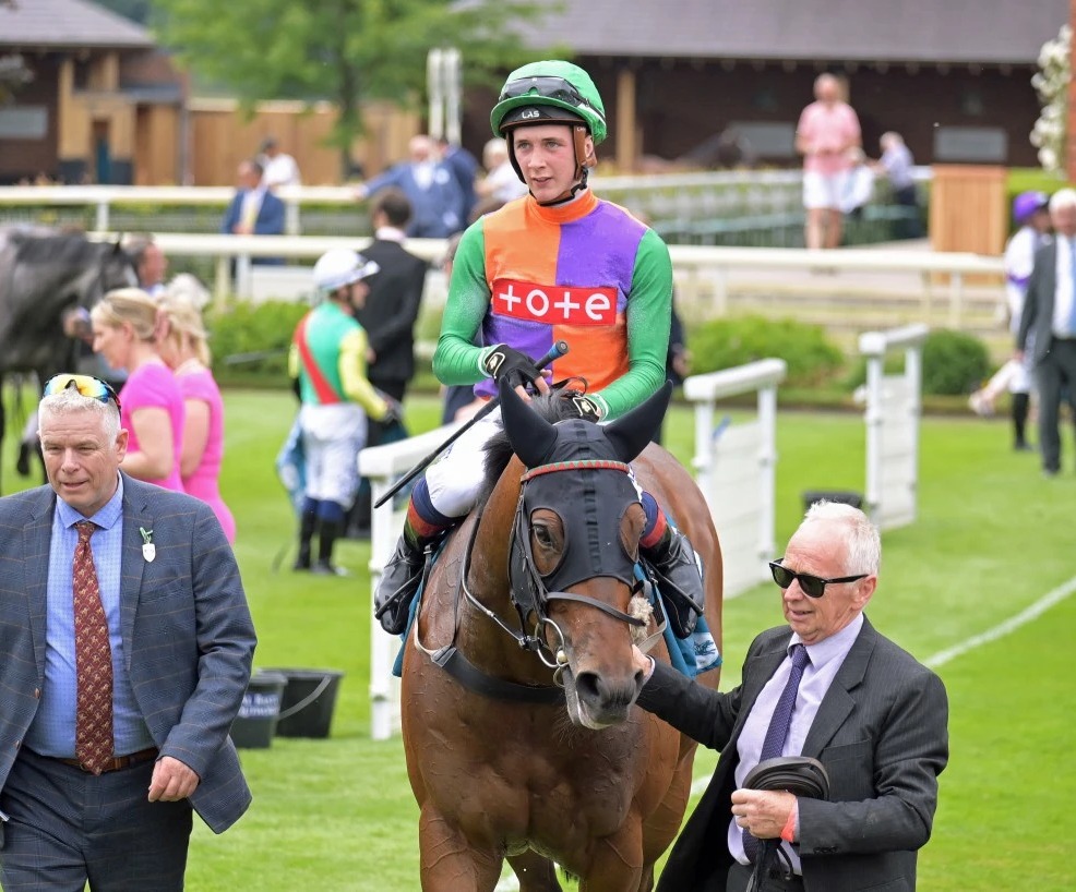 Rising star hit with ban despite winning race by seven lengths in a canter