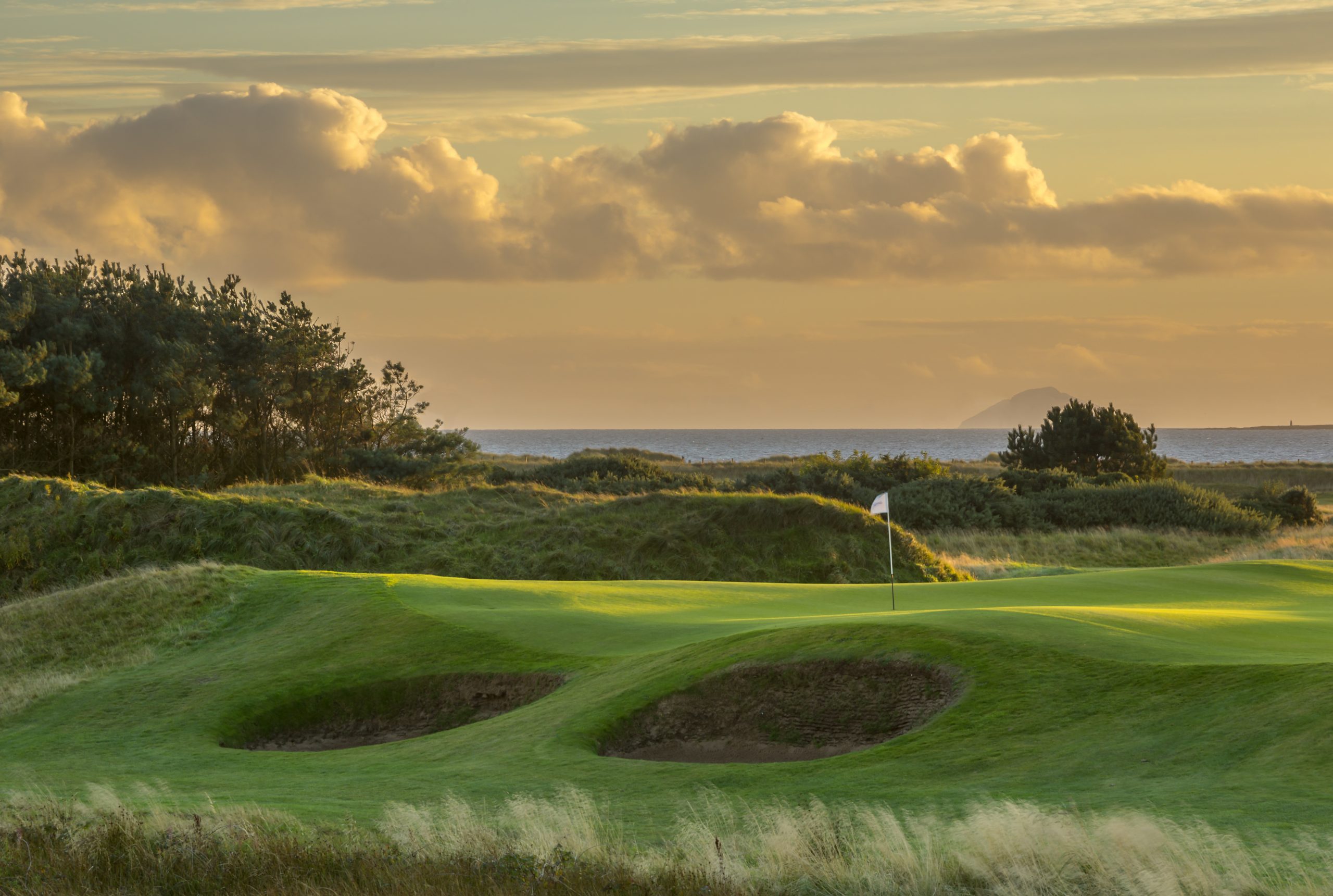 The stunning UK seaside town with beautiful views, huge lodges and famous golfers