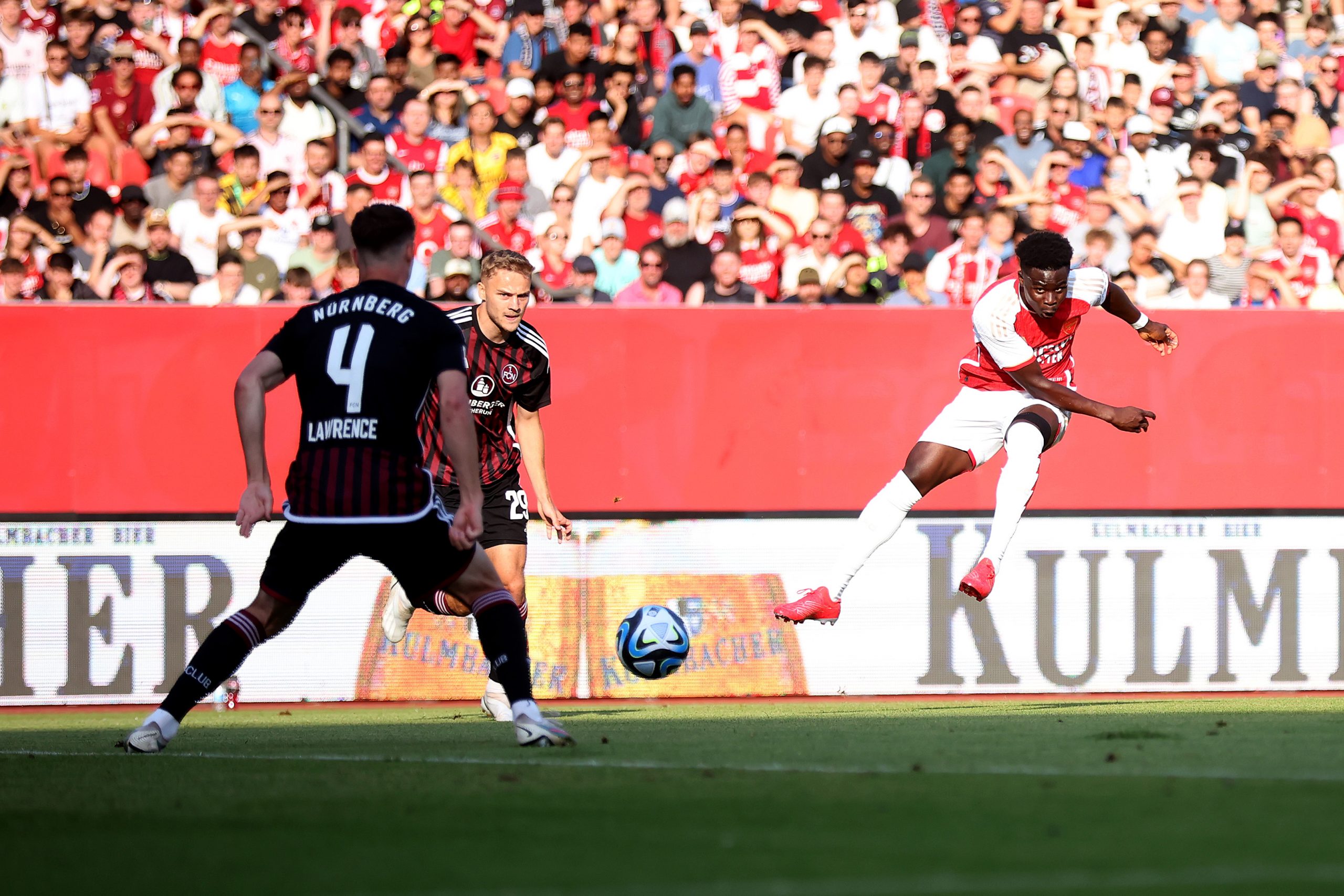 Nurnberg 1 Arsenal 1: Saka picks up where he left off but Gunners held in Germany after horror own goal