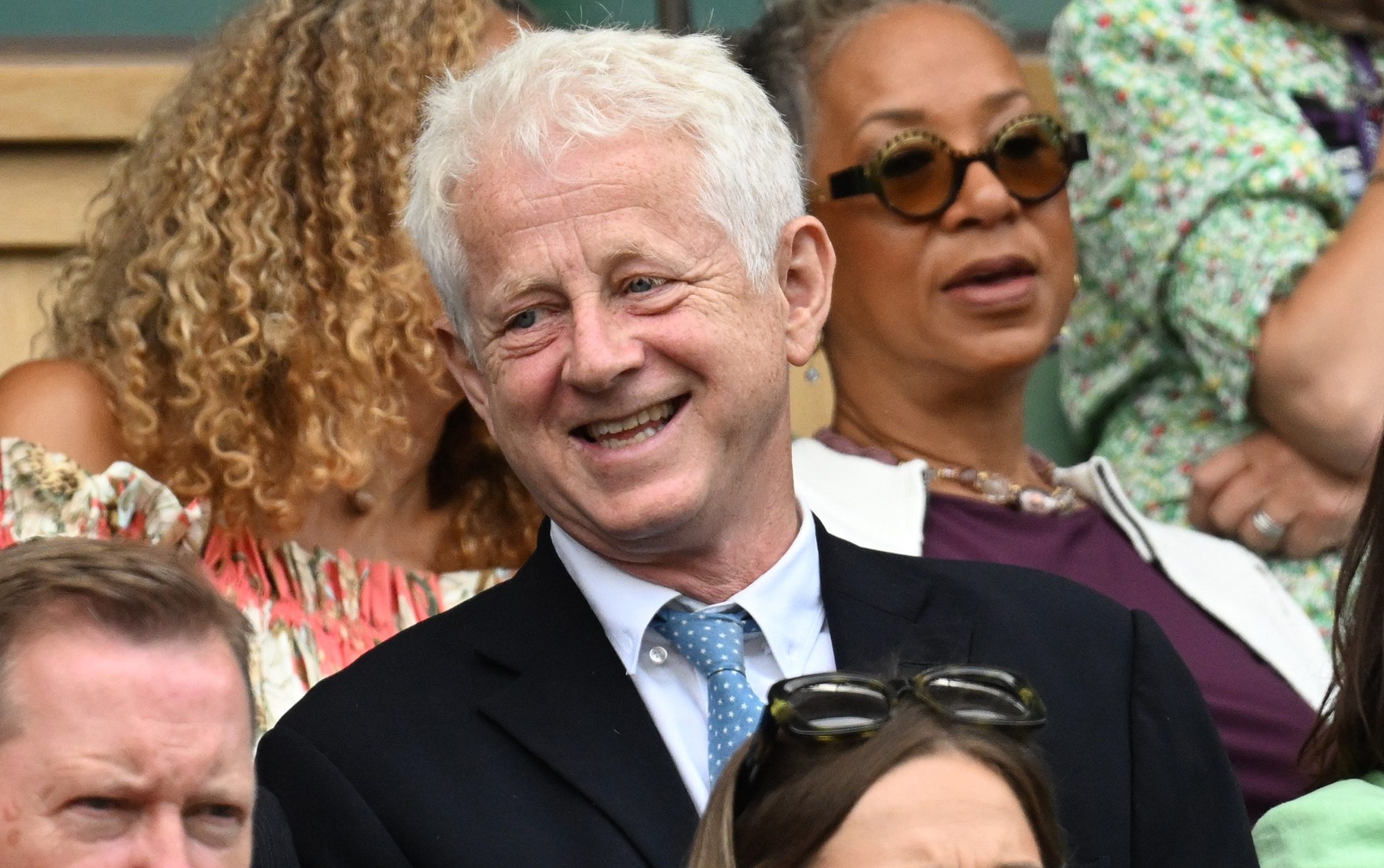 Richard Curtis in Wimbledon royal box days after objecting to Barclays’ sponsorship