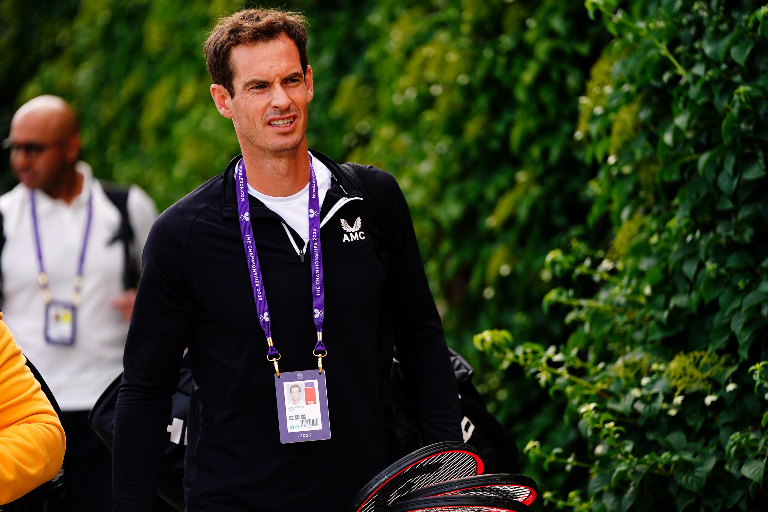 What time is Andy Murray playing today at Wimbledon 2023?