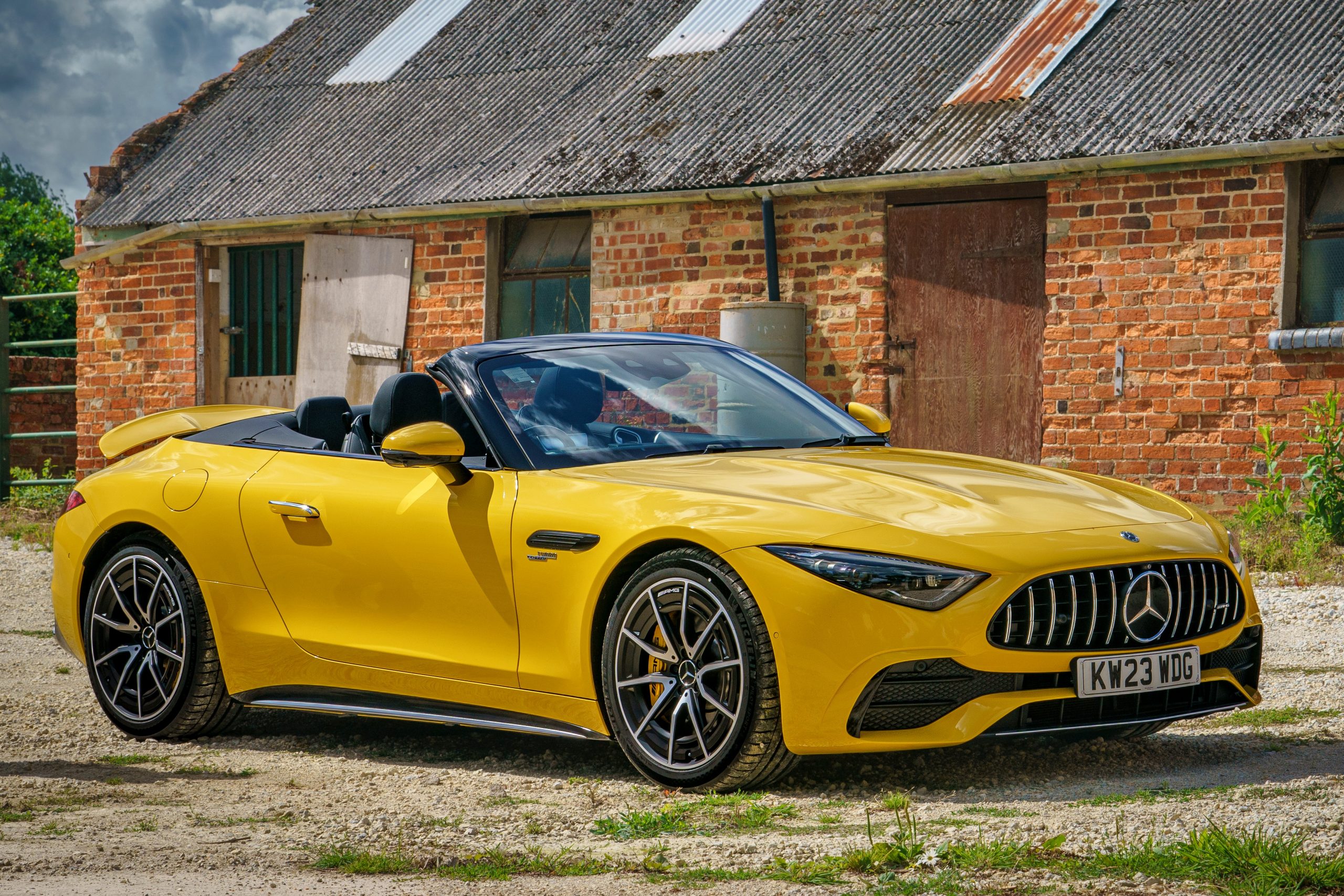 I drove the new £100,000 Mercedes-AMG SL 43 – it’s packed with F1 tech