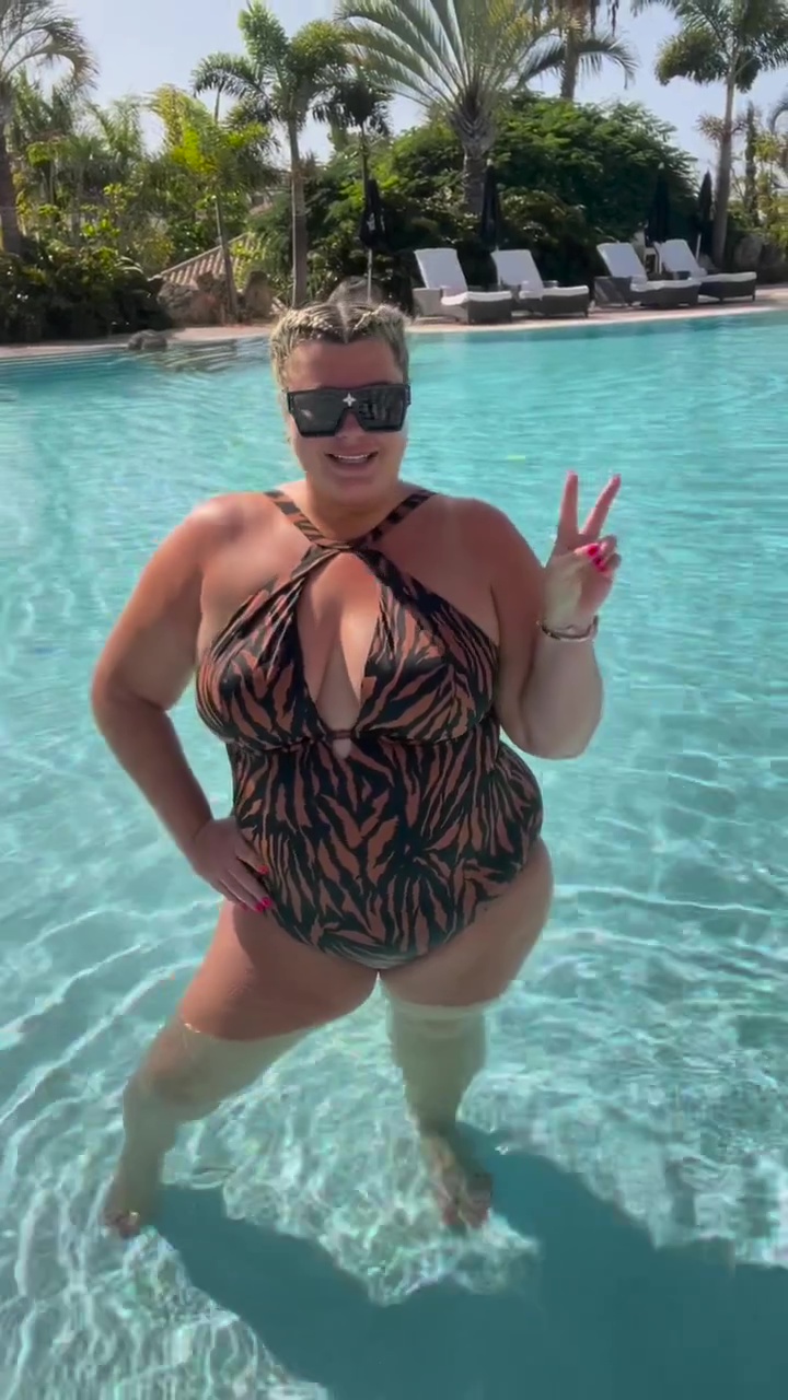 Gemma Collins praised for showing off her ‘real body’ in swimsuit saying ‘we all come in different shapes and sizes’