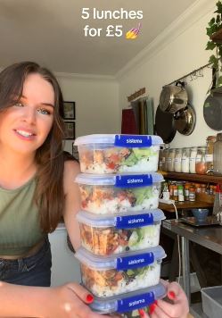 I’m a budgeting expert… here’s how to make five lunches for £5 – ideal if you are watching your spending
