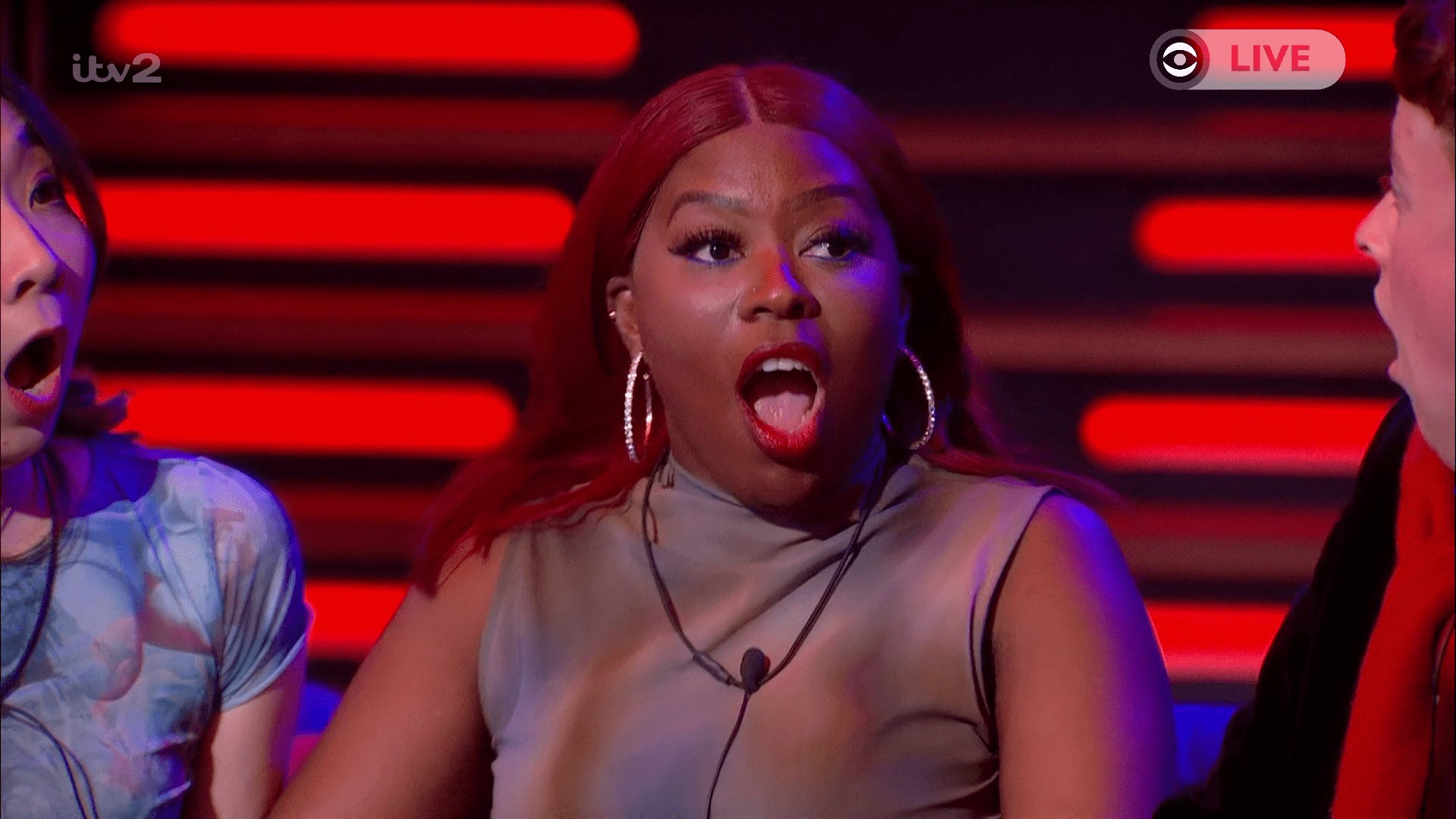 Big Brother host AJ Odudu caught in shock off-camera outburst amid ‘fix’ claims as she reacts to double eviction result