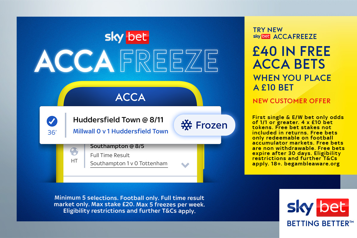Get £40 in free accumulator bets when you stake £10 with Sky Bet
