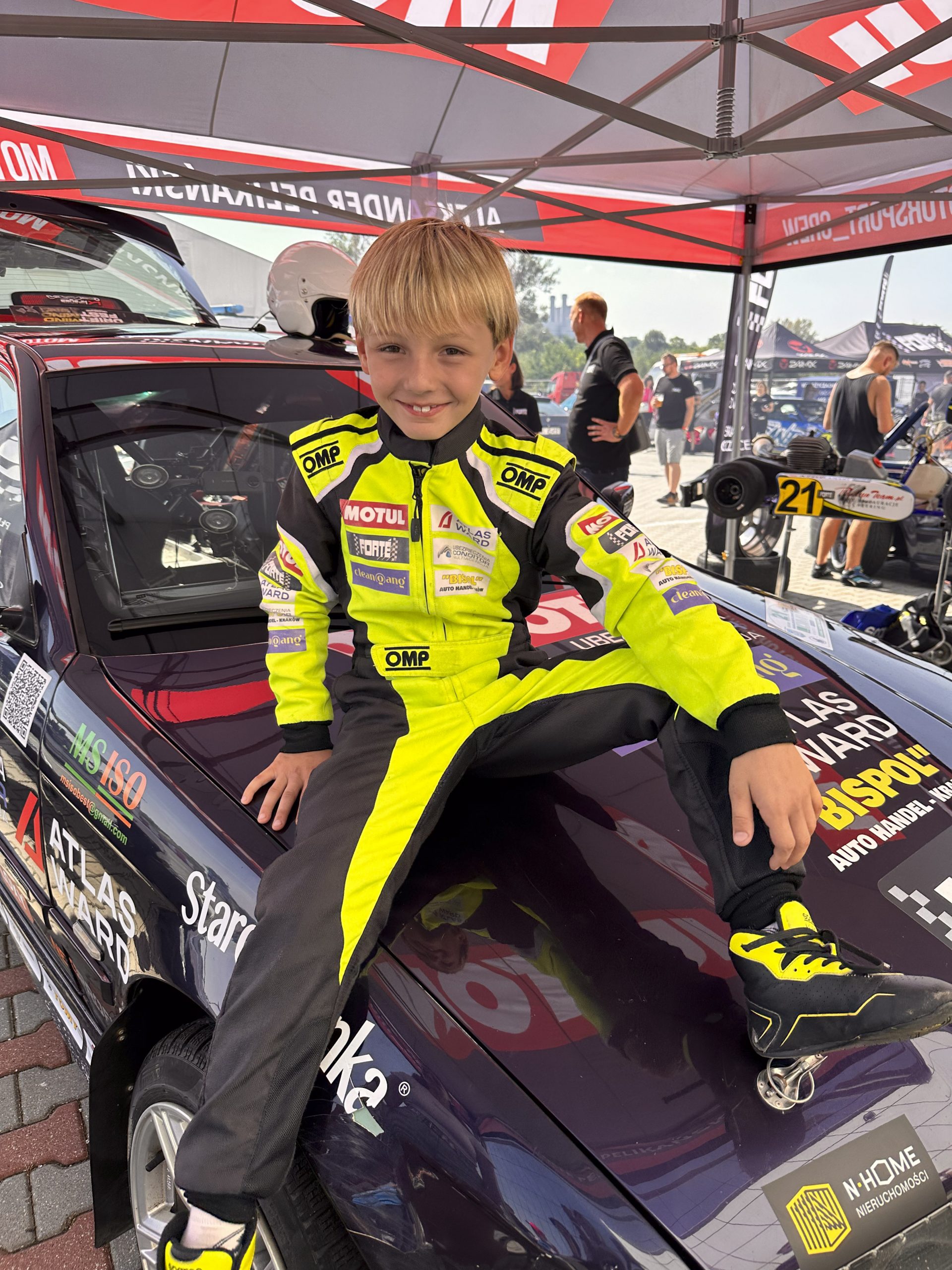 I got behind the wheel of a car at 7 years old – now I’m set to become one of the world’s youngest rally drivers