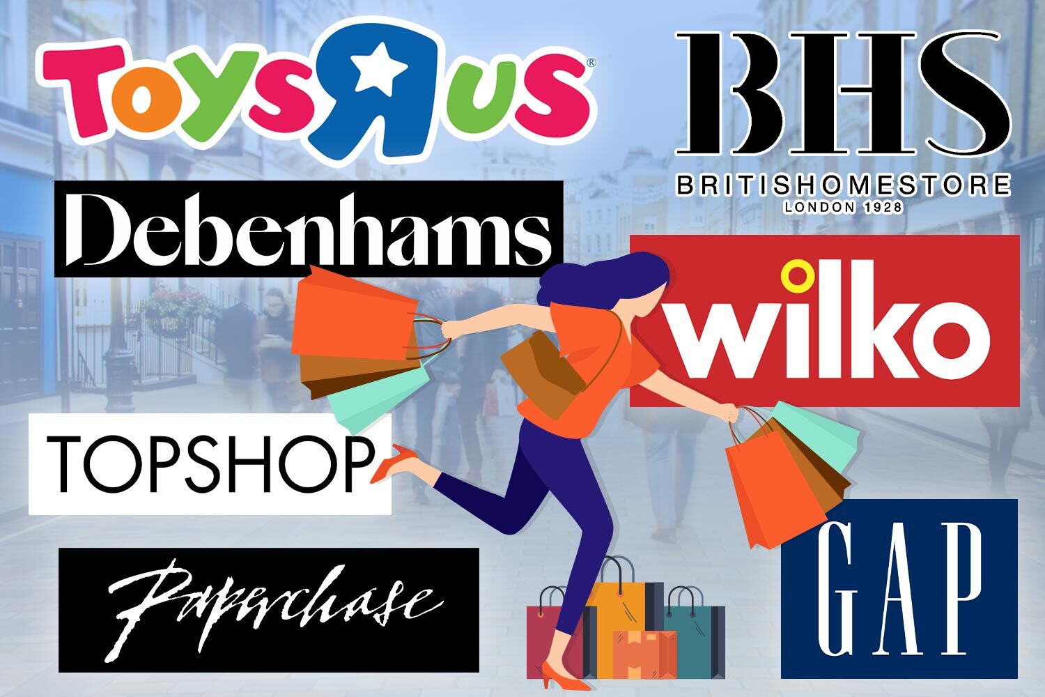 The 10 iconic shops lost from the high street you CAN still buy from including Debenhams and BHS