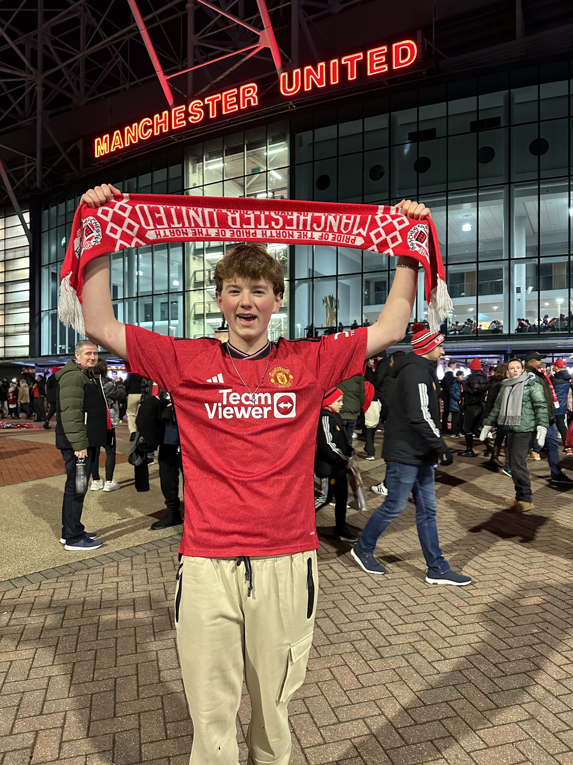 Alex Batty united with family at Man Utd match after vanishing six years ago