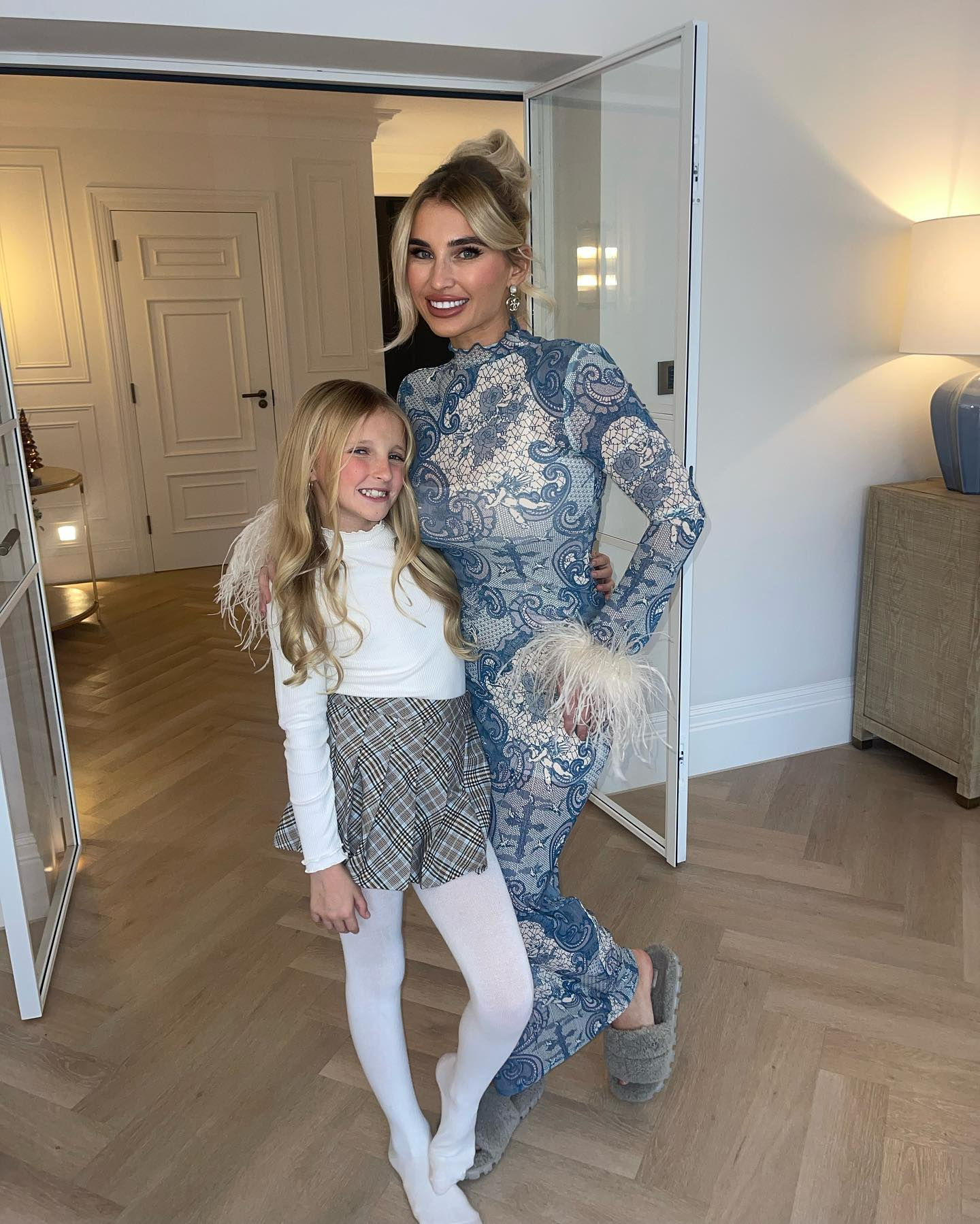 Billie Faiers accused of flaunting her wealth as daughter shows off £195 coat – with fans moaning ‘out of my budget’