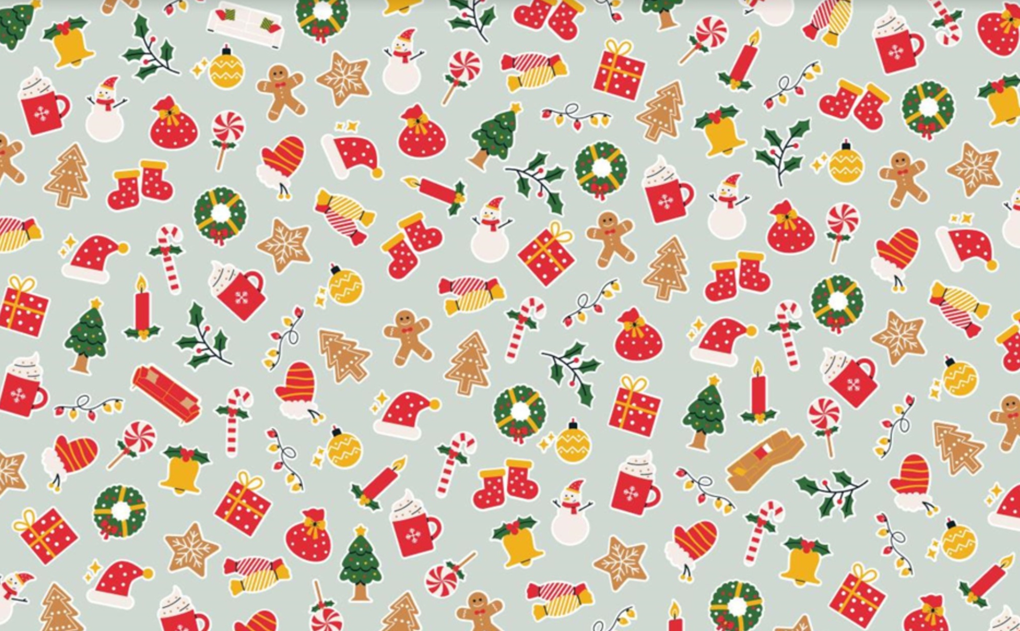 Everyone can see the Christmas wrapping paper – but you may be in the top 1% if you can spot 3 sofas in under 10 seconds
