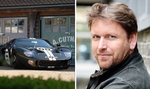 James Martin’s £5million car haul with stunning classic Ferrari and Colin McRae model