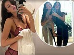 Nicola Peltz wows in sheer red lingerie as she poses for racy snap and tags mother-in-law Victoria Beckham – adding to rumours she will appear in her PFW show