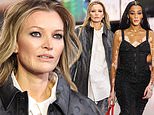 Blown the budget? Fashion house Marine Serre bizarrely use a Kate Moss LOOKALIKE for PFW show despite nabbing Winnie Harlow… (weeks after budget shop Aldi pulled same stunt)