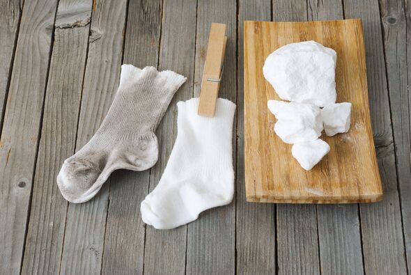 Ditch the bleach for dish soap and 59p item that’s ‘amazing’ at whitening stained socks