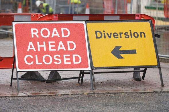 Drivers forced on insane 52-mile diversion because half-mile road closed