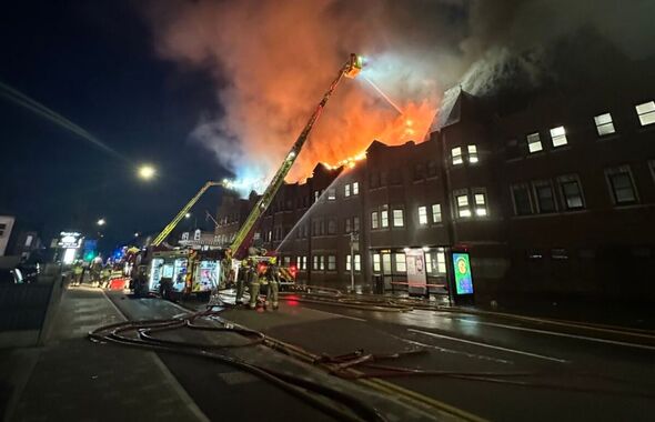 Forest Gate fire: Police station engulfed in blaze as 175 firefighters at the scene