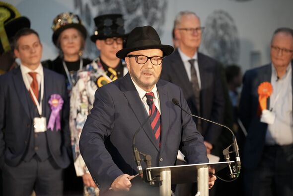 George Galloway in astonishing by-election win with damning warning to Keir Starmer