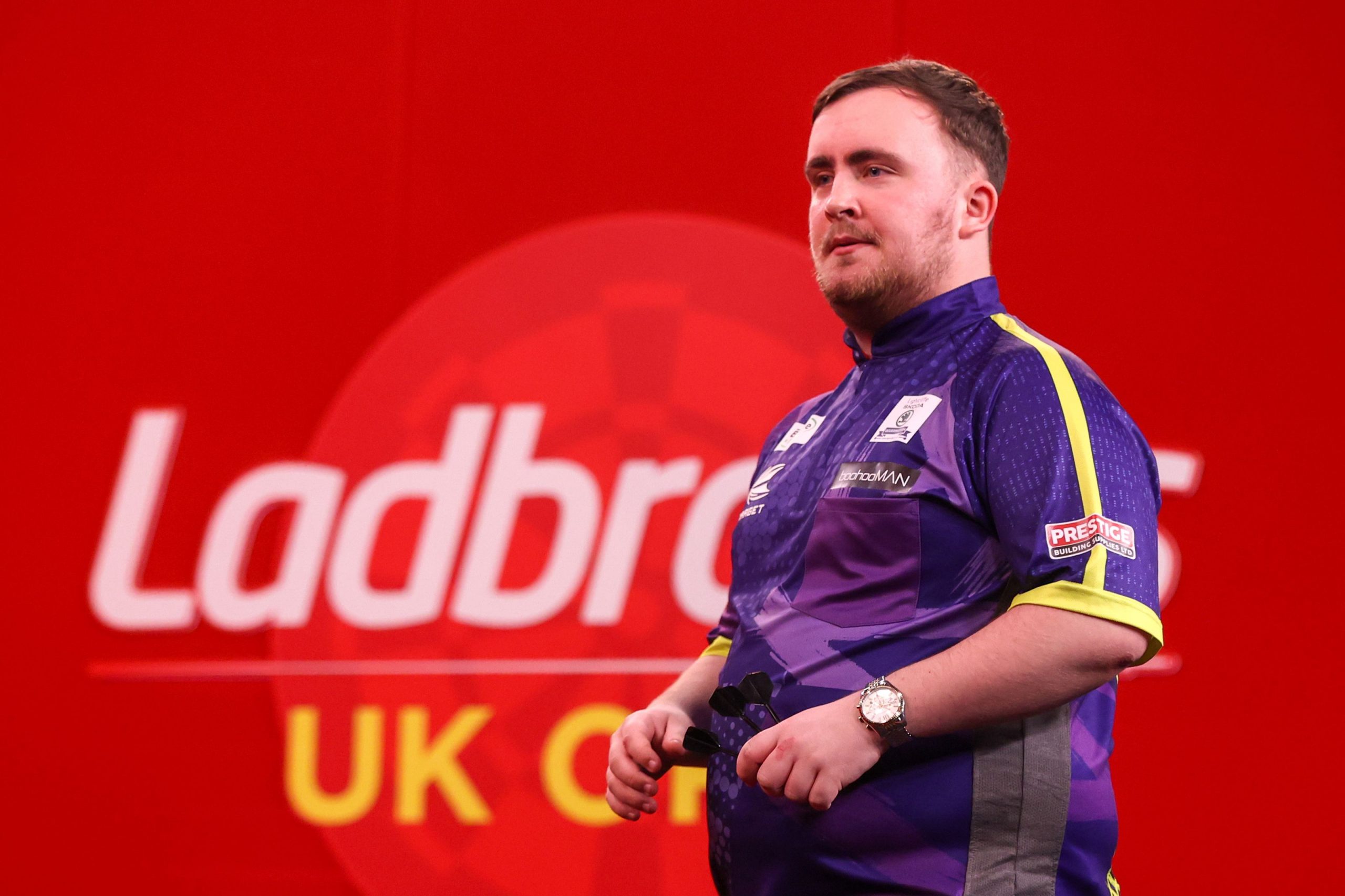 Luke Littler holds his nerve as he WINS at UK Open Darts to reach last 16 after tight match vs Martin Schindler