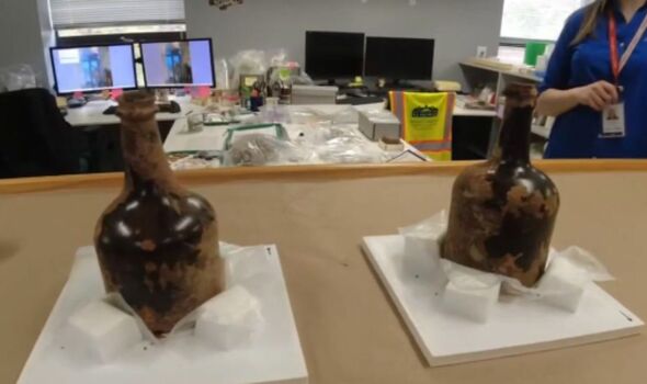 Archaeologists make stunning discovery inside 18th-century bottles at Washington’s home