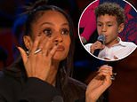 Britain’s Got Talent judges break down in ‘floods of tears’ as boy, 8, who has brain tumour receives Golden Buzzer alongside his choir – as he vows to give prize money to charity if he triumphs