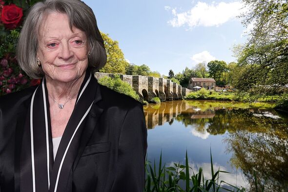 Dame Maggie Smith’s quiet life in pretty village where average home fetches £686,500