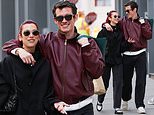 Dua Lipa and her boyfriend Callum Turner put on a loved-up display as they cosy up during stroll in NYC