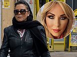 EastEnders star Jessie Wallace ditches her blonde locks and goes back to her trademark black as she debuts new hairdo on low key outing