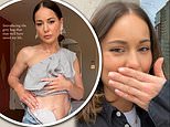 Emotional Louise Thompson thanks fans for their support after revealing she had a ‘lifesaving’ stoma bag fitted amid ulcerative colitis battle