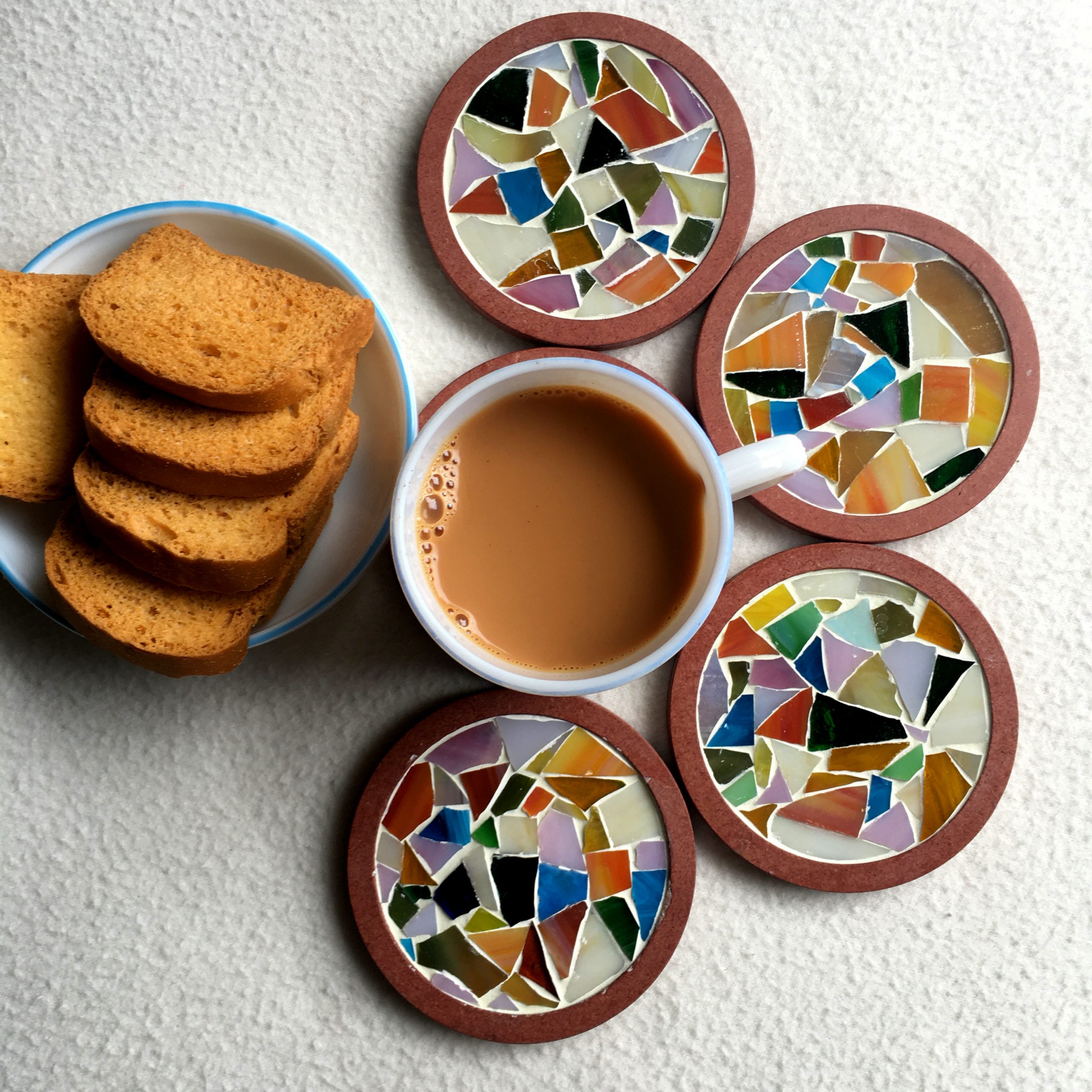 Five cheap ways to give your home a personal touch and craft your own drink coasters