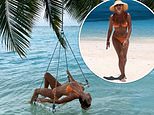 Inside Amanda Holden’s luxury five star Maldives family holiday as BGT judge, 53, showcases her incredible physique in a £120 orange bikini