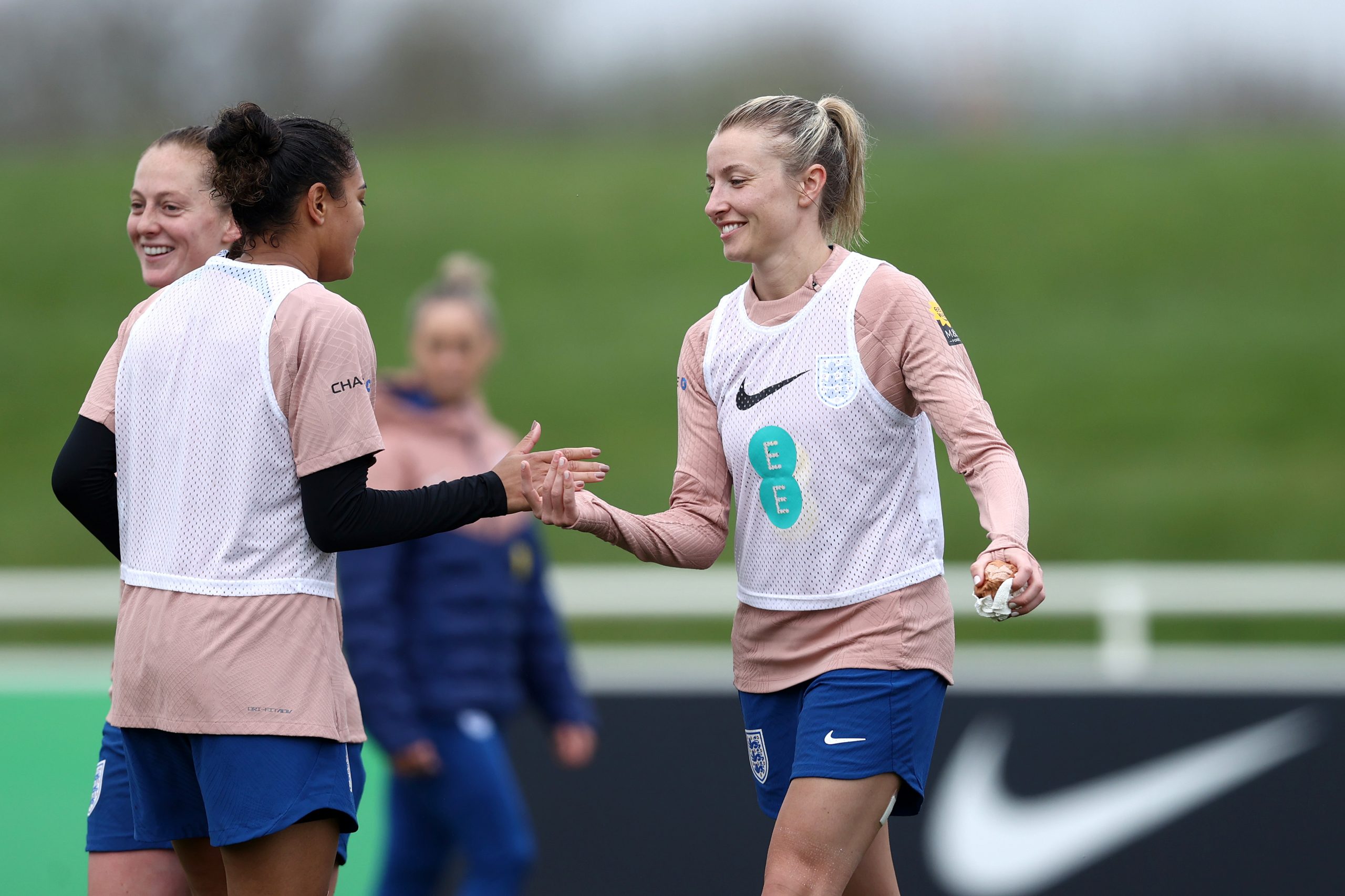 Sarina Wiegman says Leah Williamson is in a “good place” with England ace closer to comeback