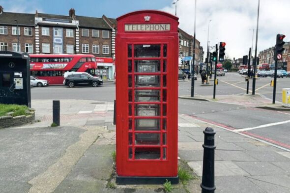 Telephone box in middle of busy road hits the market for £15,000 – but there’s a catch