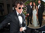Tom Cruise, 61, showed off his VERY athletic side as he dropped into the SPLITS on the dance floor at Victoria Beckham’s 50th glitzy birthday bash