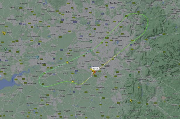 TUI flight suddenly turns around moments after take-off at Manchester Airport over ‘technical’ issue