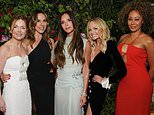 Victoria Beckham gushes being reunited with the Spice Girls was the ‘best gift she could have wished for’ as she shares group snap from 50th bash