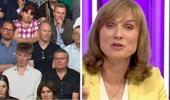 Fiona Bruce stunned after asking BBC QT audience to raise hand if they back Tory turncoat