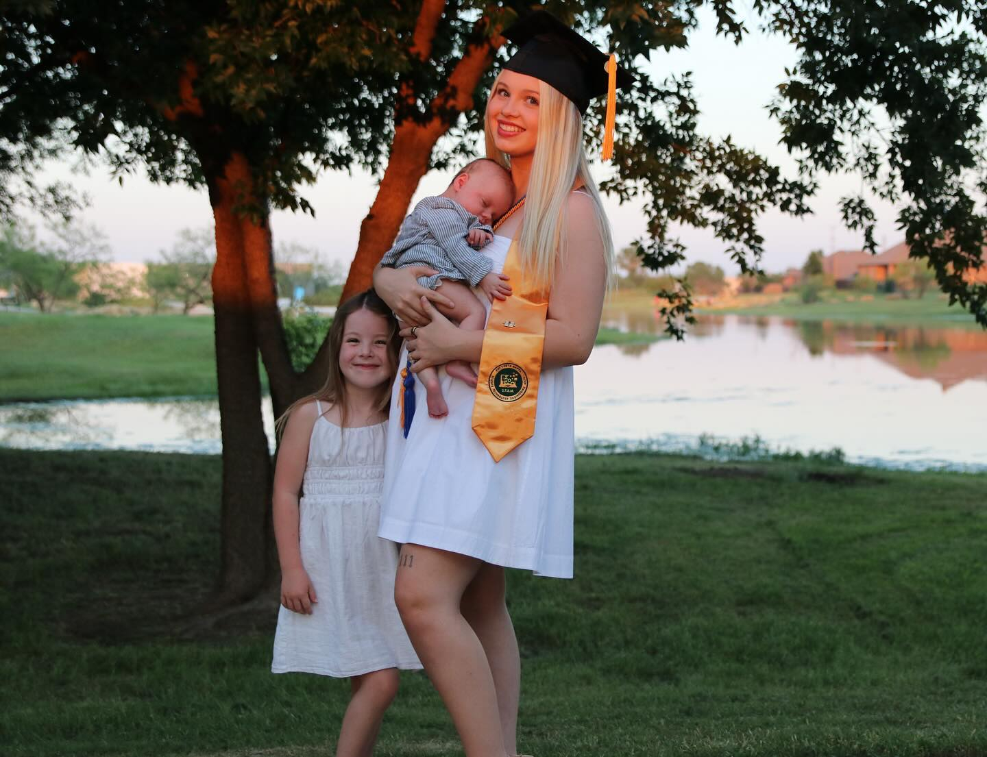 I fell pregnant at 13 and dropped out of school – now I’m a mum-of-two and proved the haters wrong by getting a degree