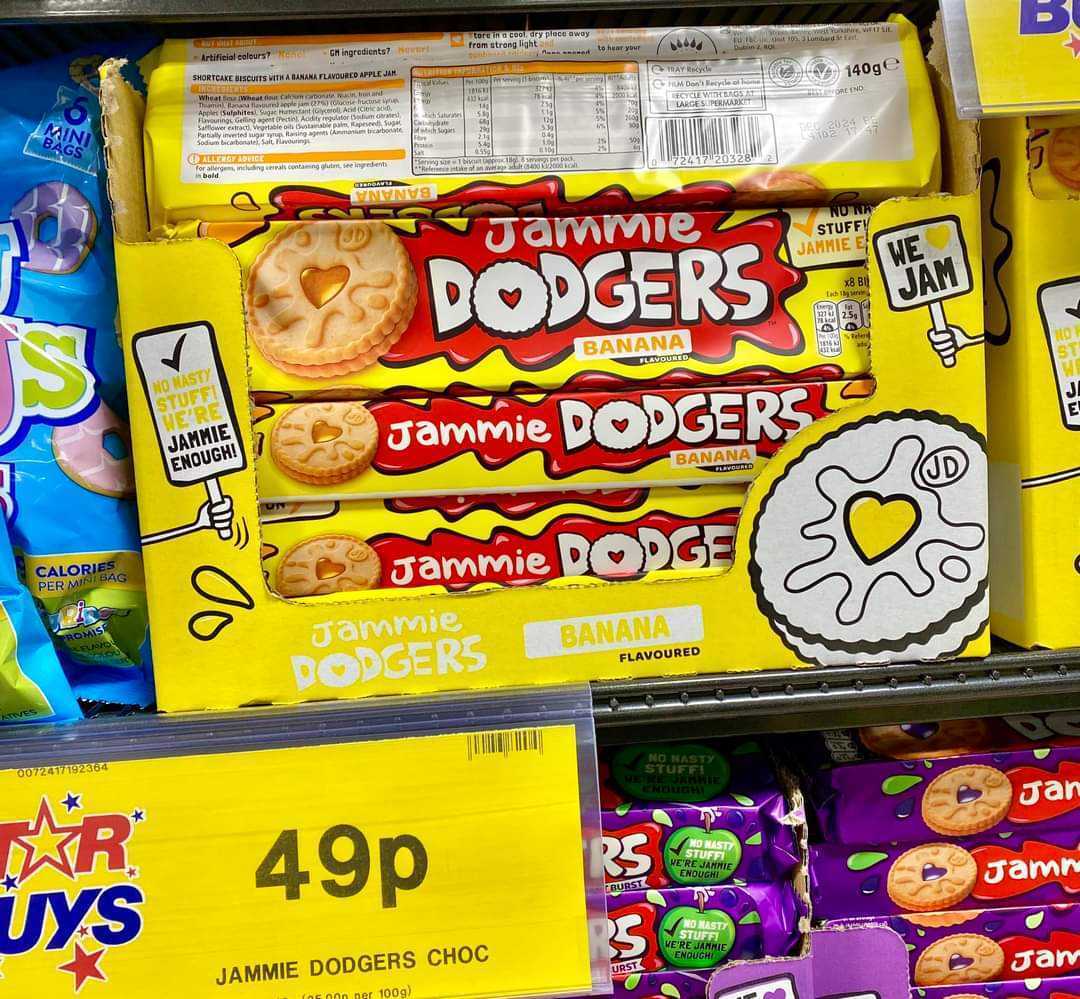 ‘I need more please’ scream Home Bargains shoppers as ‘lush’ Jammie Dodgers flavour spotted on back shelves