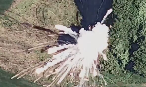 Moment Ukraine special forces wipe out £80m missile system in devastating blow to Putin