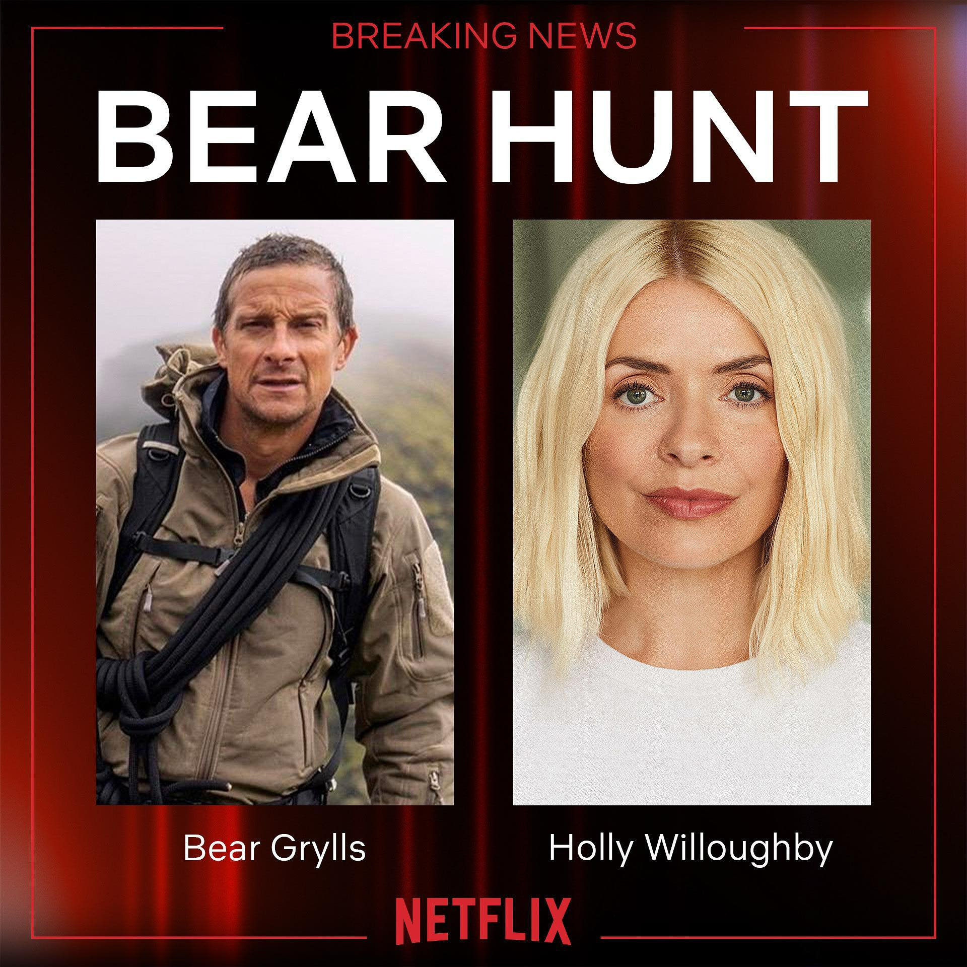 New Bear Grylls and Holly Willoughby Netflix show set for cast feud after two celebs have ‘awkward’ secret history