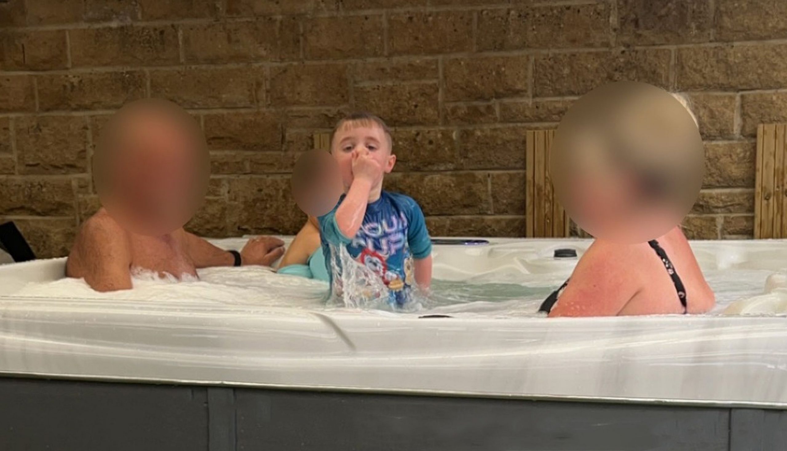 Our UK staycation turned into nightmare when son, 4, got sucked into a hot tub filter – here’s my warning to all parents