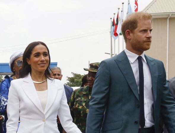 Prince Harry and Meghan Markle in Nigeria to ‘appear more important than they are’
