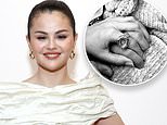 Selena Gomez shares loving snap of herself holding hands with boyfriend Benny Blanco shortly after Hailey Bieber’s pregnancy announcement… six years after her split with Justin