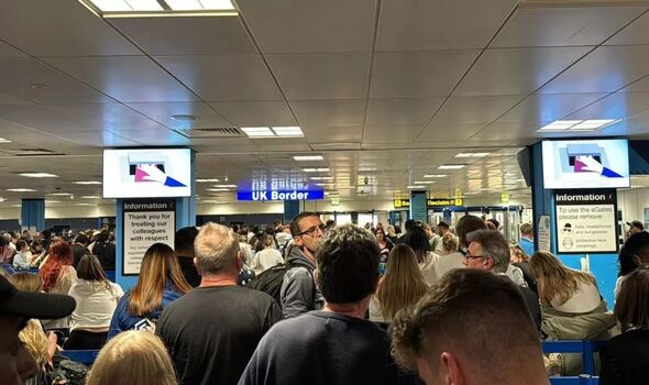 UK airport chaos LIVE: Thousands of passengers stuck in queues amid border control issue