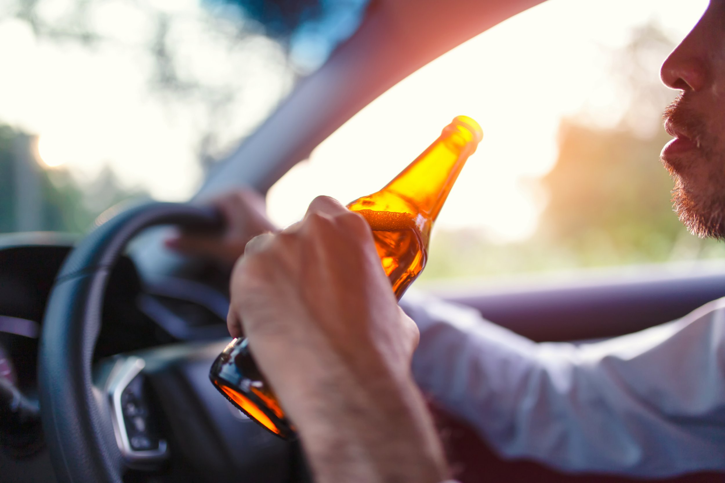 Can I have open alcohol in my car?