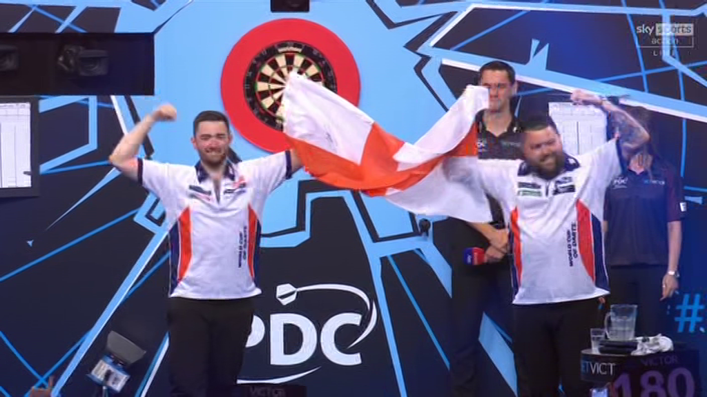 England WIN World Cup of Darts as unplayable Luke Humphries and Michael Smith blow Austria away