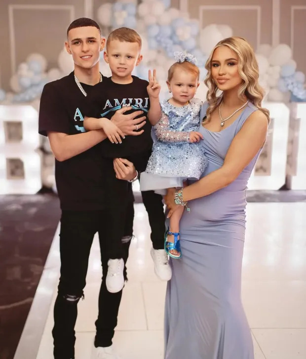 Inside Phil Foden’s relationship with childhood sweetheart Rebecca Cooke as he flies home for birth of his child