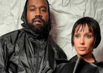 Bianca Censori stands by Kanye West in first picture since their reunion